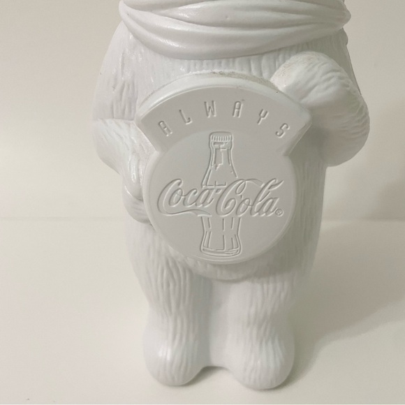 Vintage Always Coca-Cola Polar Bear Plastic Collector’s Drinking Cup With Straw - Picture 2 of 16